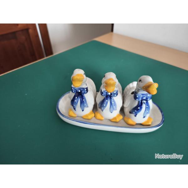 Ensemble plateau salire poivrire moutardier