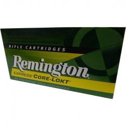 CARTOUCHE REMINGTONexpress core-lokt calibre 308 MARLIN 1450grs x20