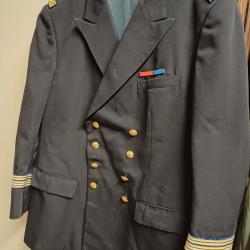 Belle veste militaire de cérémonie - Lieutenant-Colonel du service des Essences