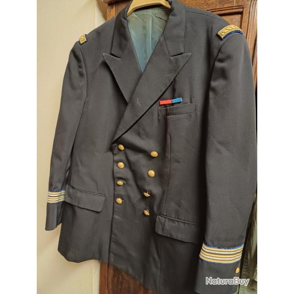 Belle veste militaire de cérémonie - Lieutenant-Colonel du service des Essences