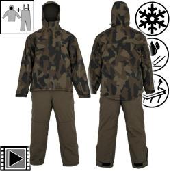 Ensemble Avid Carp Arctic-Series Distortion Thermal Suit XL