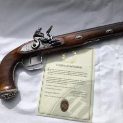 PISTOLET POUDRE NOIRE BOUTET 1ER EMPIRE COMMEMORATIF SERIE LIMITEE 155/200