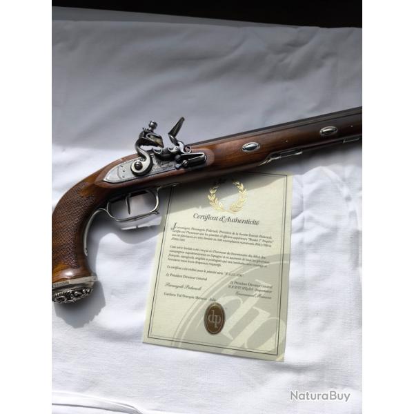 PISTOLET POUDRE NOIRE BOUTET 1ER EMPIRE COMMEMORATIF SERIE LIMITEE 155/200