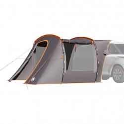 Tente de voiture gris et orange imperméable alsavelo