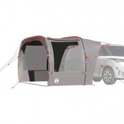 Tente de voiture gris et orange imperméable alsavelo