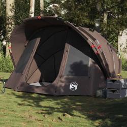 Tente de pêche 5 personnes marron imperméable alsavelo