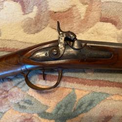 Fusil de chasse à percussion 19eme