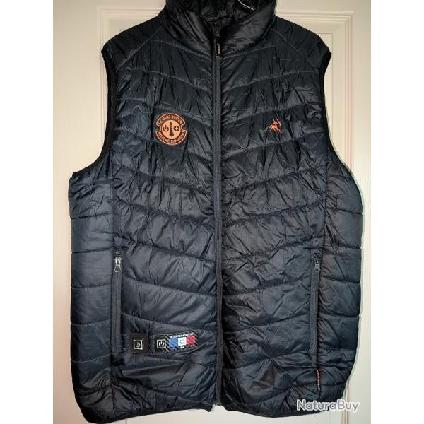 Gilet chaud matelass PROHUNT Marine - Taille 2XL