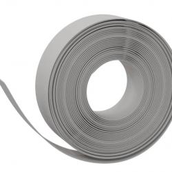 Bordure jardin gris 10 m x 15 cm polyéthylène flexible pratique extérieur