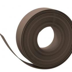Bordure jardin marron 10 m x 15 cm polyéthylène flexible pratique extérieur
