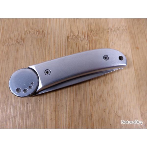 Couteau pliant FLORINOX AKMA D.LEMAIRE aluminium FRANCE