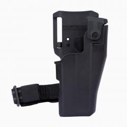 Holster Rigide RDL3(TM) Glock - Optic Ready + Lampe Noir Gaucher