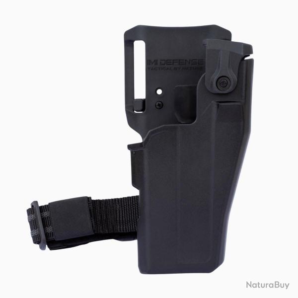 Holster Rigide RDL3(TM) Glock - Optic Ready + Lampe Noir Gaucher