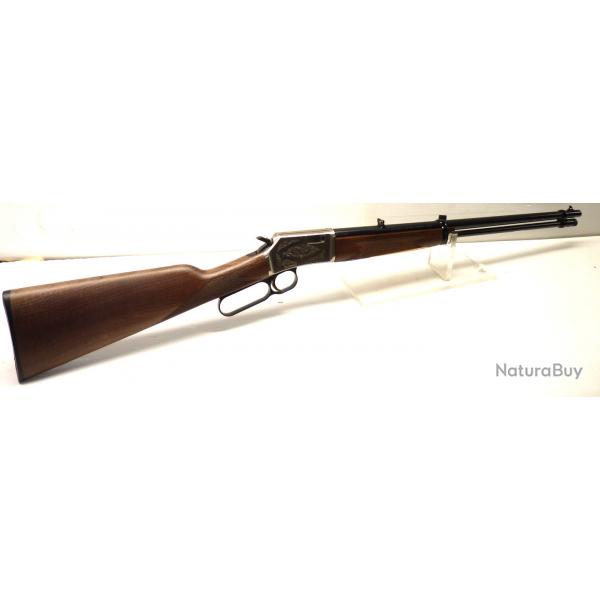 CARABINE BROWNING MODELE BL22 FINITION NIQUELEE- CALIBRE 22LR- CANON DE 51CM