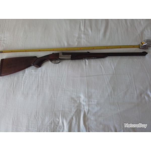 Carabine Chapuis double express canon juxtaposs calibre 9,3  74 R