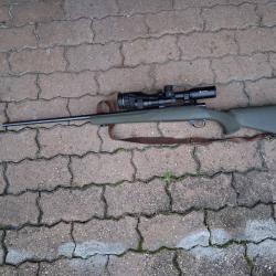 Carabine HOWA 1500 en forfait état Équipée d'une lunette à vision nocturne Hikmicro Alpex avec infr