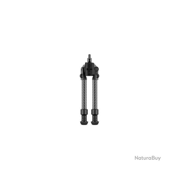 Bipied HAWKE 20-28cm en fibre de carbon jambe crante