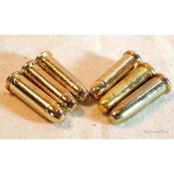 Lot de 6 cartouches munitions balles DENIX Référence 50 - ref EBR24CAD002