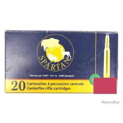 CARTOUCHE SPARTAN calibre 8X57 JRS SPCE 196Grs 12.70g x20