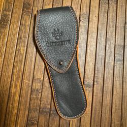 Étui cuir noire aventure Georgette