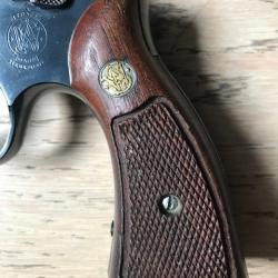 Plaquettes d'origine S&W K square butt