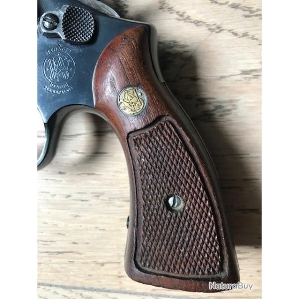 Plaquettes d'origine S&W K square butt