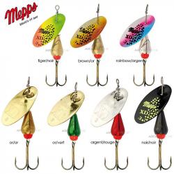 Cuiller MEPPS xd n°3 rainbow/argent