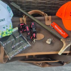 lot sac de chasse + accessoires