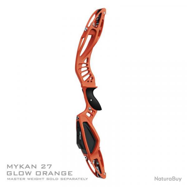 MYBO - Poigne Barebow MYKAN 27" CERAKOTE DROITIER (RH) GLOW ORANGE