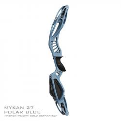 MYBO - Poignée Barebow MYKAN 27" CERAKOTE GAUCHER (LH) POLAR BLUE