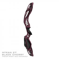 MYBO - Poignée Barebow MYKAN 27" CERAKOTE DROITIER (RH) BLACK CHERRY