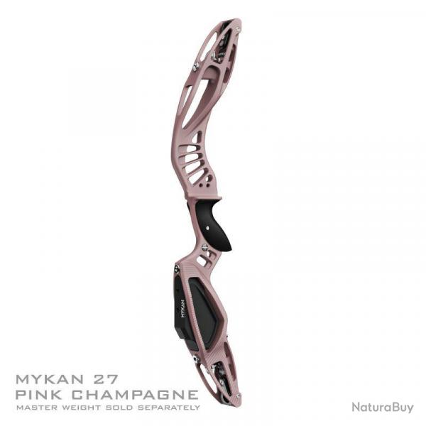 MYBO - Poigne Barebow MYKAN 27" CERAKOTE DROITIER (RH) PINK CHAMPAGNE