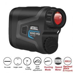Télémètre Laser 1000M 6x Noir +Sacoche *Enchère* pour Chasse Golf Outdoor Artbull