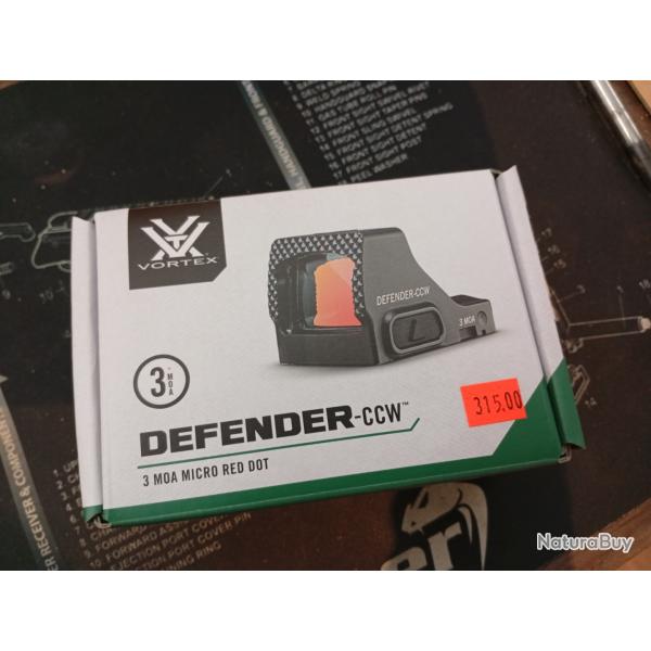 Point Rouge VORTEX DEFENDER-CCW Red Dot 3Moa
