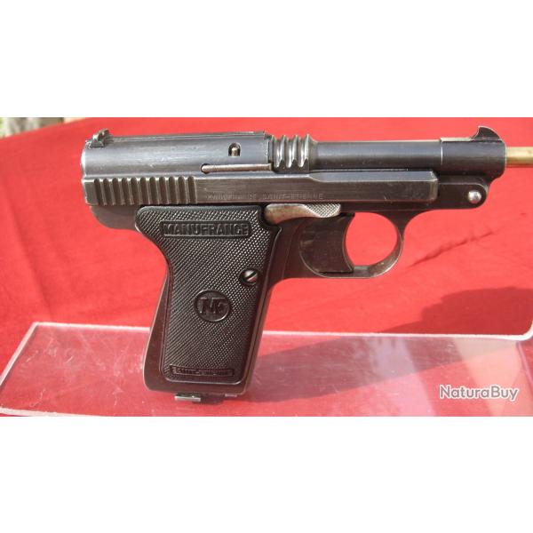 trs beau modle de pistolet LE FRANCAIS MANUFRANCE  cal.7,65