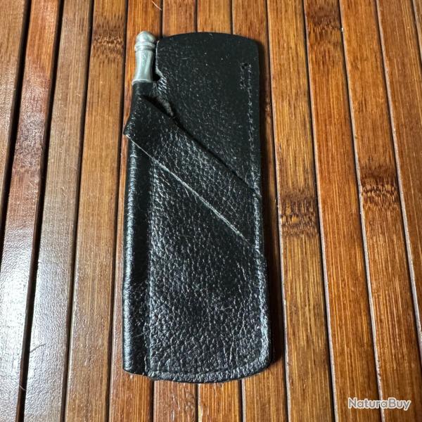 ÉTUIS CUIR POUR COUTEAU AVEC FUSIL A AIGUISÉ