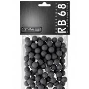 Bolitas de Caucho T4E Cal. .68 Negra 100 piezas