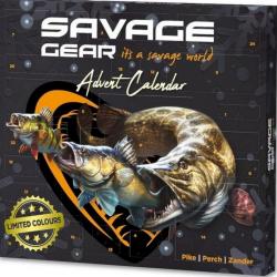 Calendrier de l'Avent Pêche Savage Gear 24 Leurres Exclusifs pour Carnassiers