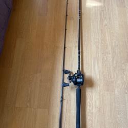 Canne et moulinet daiwa casting