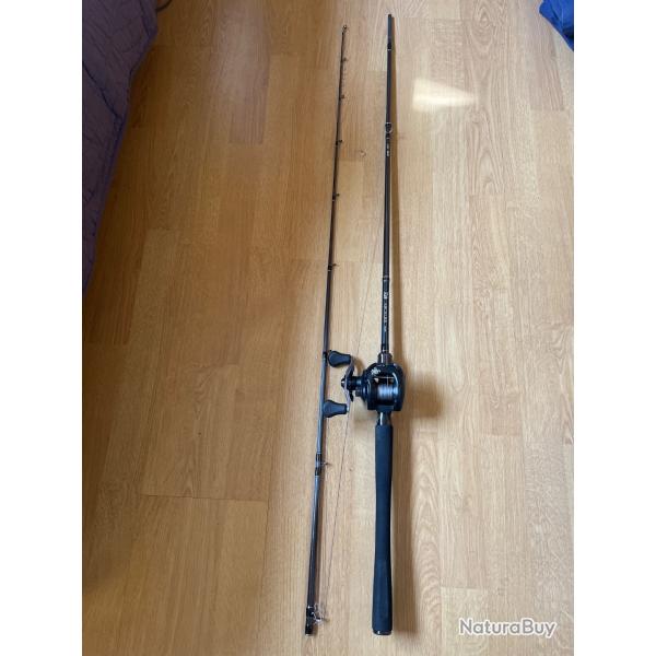 Canne et moulinet daiwa casting