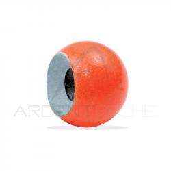 Bille laiton Bidoz orange 2.8 mm