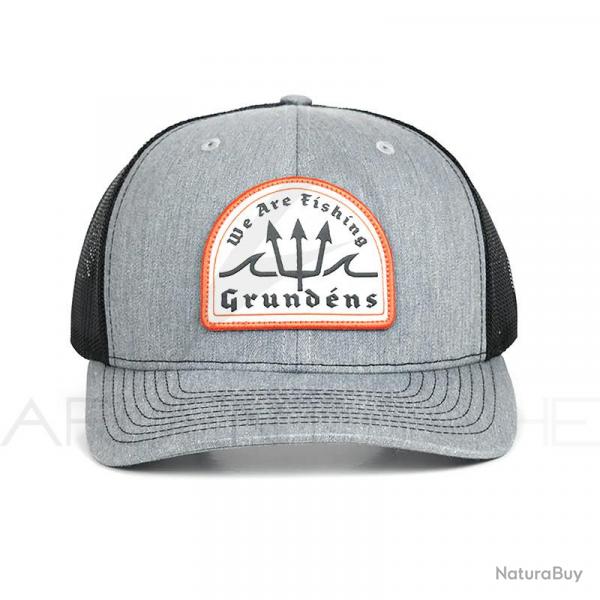Casquette GRUNDENS Poseidon trucker Heather grey/black
