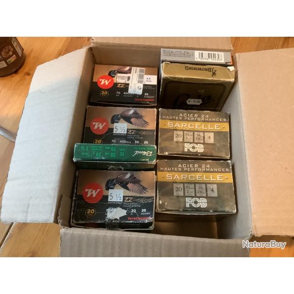 Lot calibre 20