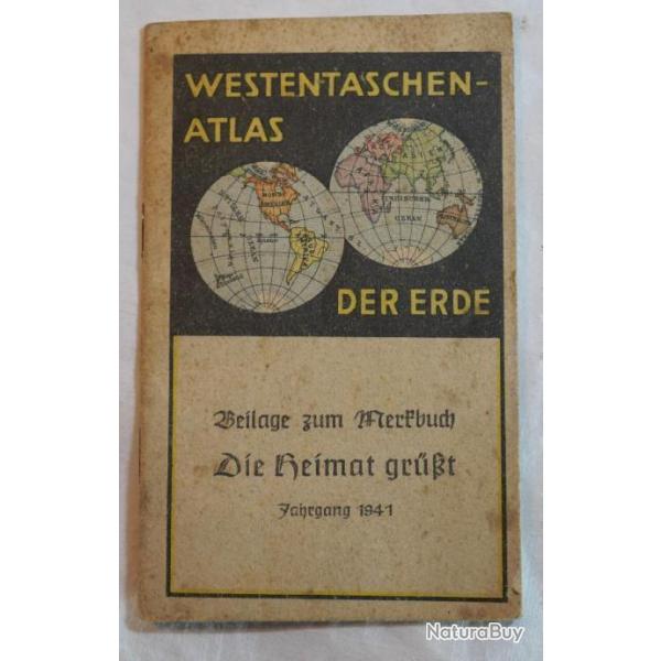Atlas Erde dat 1941 - WWII