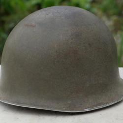 CASQUE français M51  lourd bon état Guerre INDOCHINE Algérie