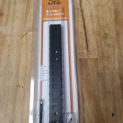 rail picatinny MTO en aliage de 170 mm pour BROWNING BAR / BENELLI ARGO / WINCHESTER SXR ....