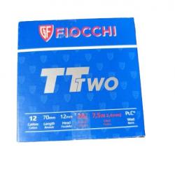 CARTOUCHES FIOCCHI TT TWO CAL12/70 PBN°7.5 28G BJ