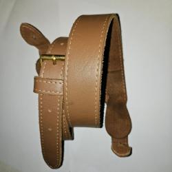 BRETELLE LUXE CUIR POUR FUSIL FUSIL OU CARABINE