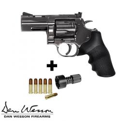 Dan Wesson 715 Steel Grey -- revolver airsoft CO2 2.5" full metal