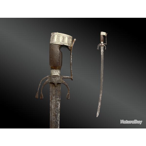 SABRE MAROCAIN, NIMCHA Maroc, XIXme sicle